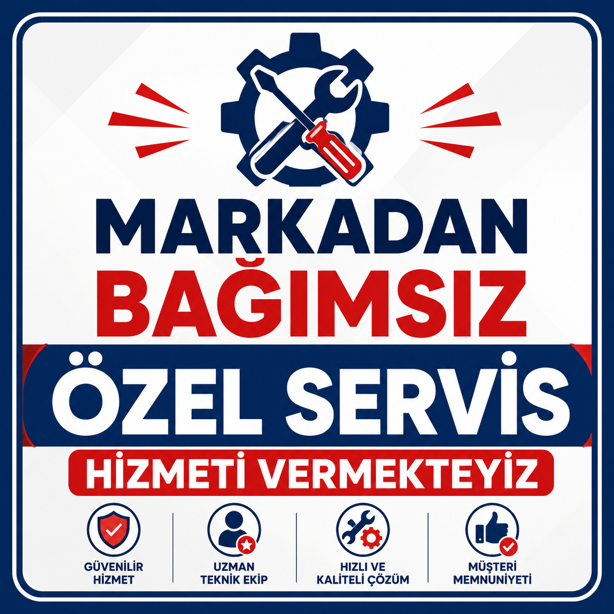 Güce Güce Teknik Servisi markadan bağımsız özel servis hizmeti